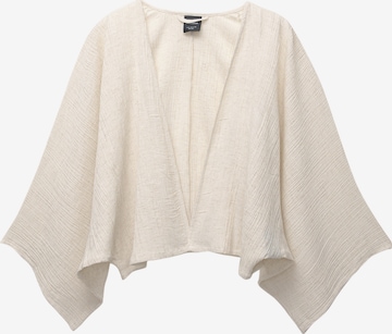 Pull&Bear Kimono värissä beige: etupuoli