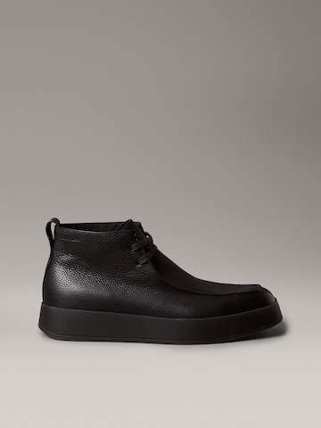 Calvin Klein Chukka Boots in Black: front