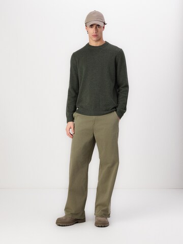 Samsøe SamsøePulover 'Isak' - zelena boja