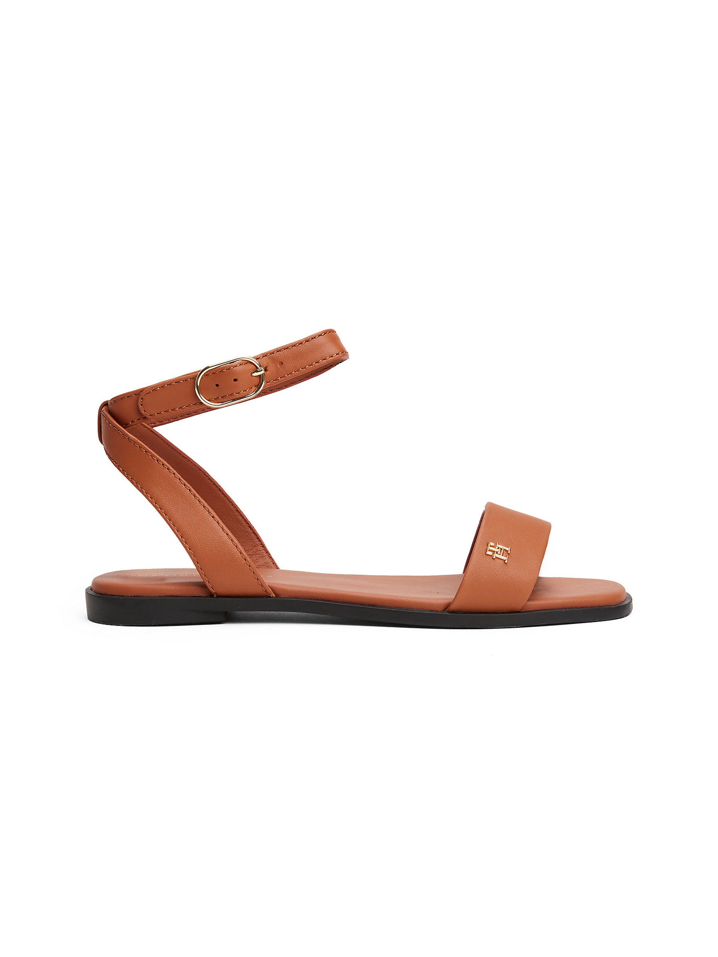 TOMMY HILFIGER Strap sandal in Brown