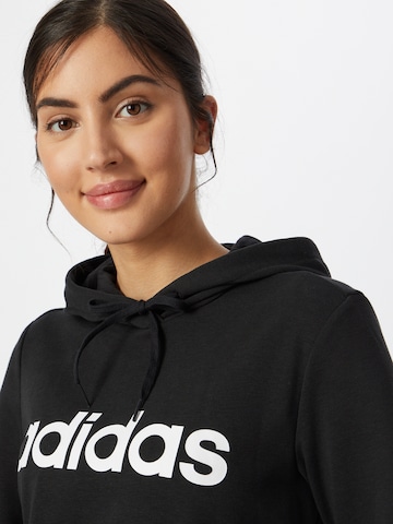 ADIDAS SPORTSWEAR Athletic Sweatshirt 'Essentials Logo' in Black