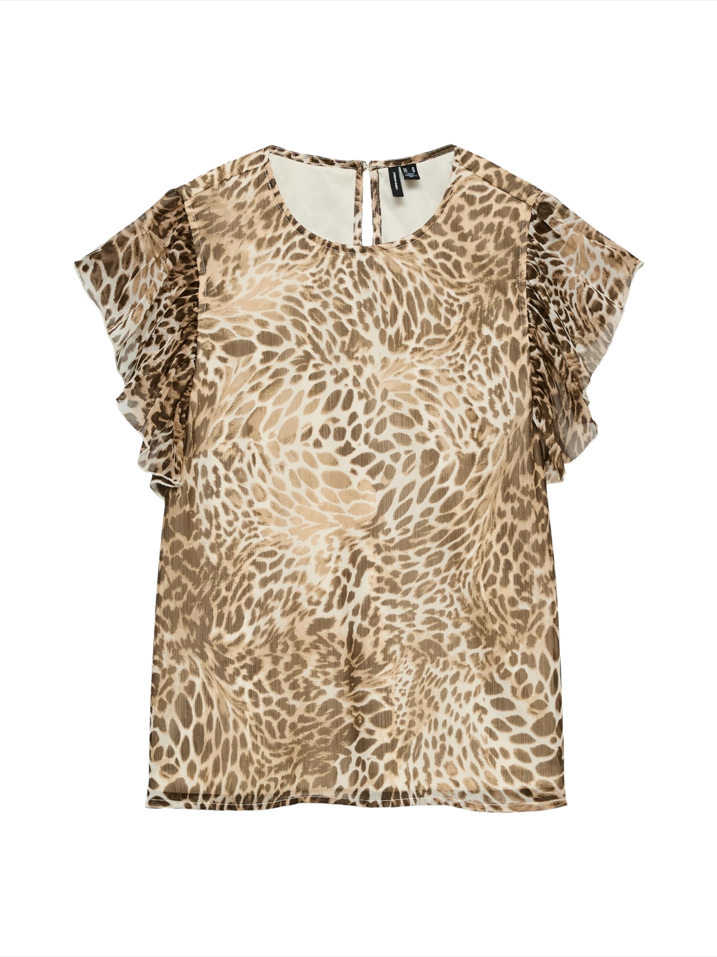 Bluză 'VMSMILLA' de la VERO MODA pe maro: față