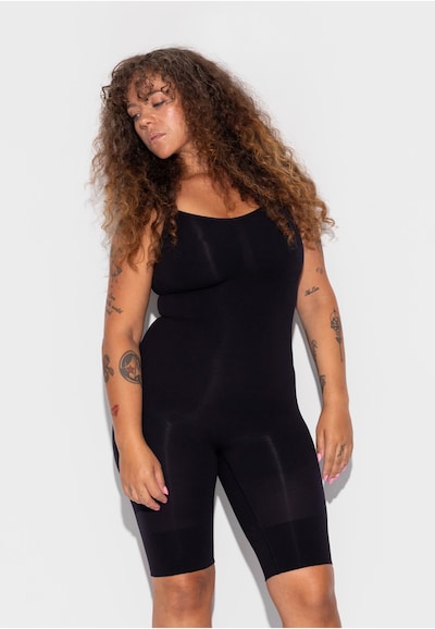 Lykkeland Atelier Shapingbody 'Honey' in de kleur Zwart, Productweergave