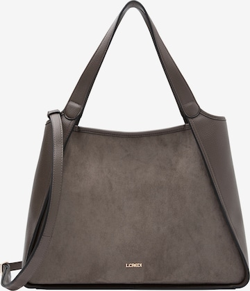 L.CREDI Shopper 'Pheline' in Grey: front