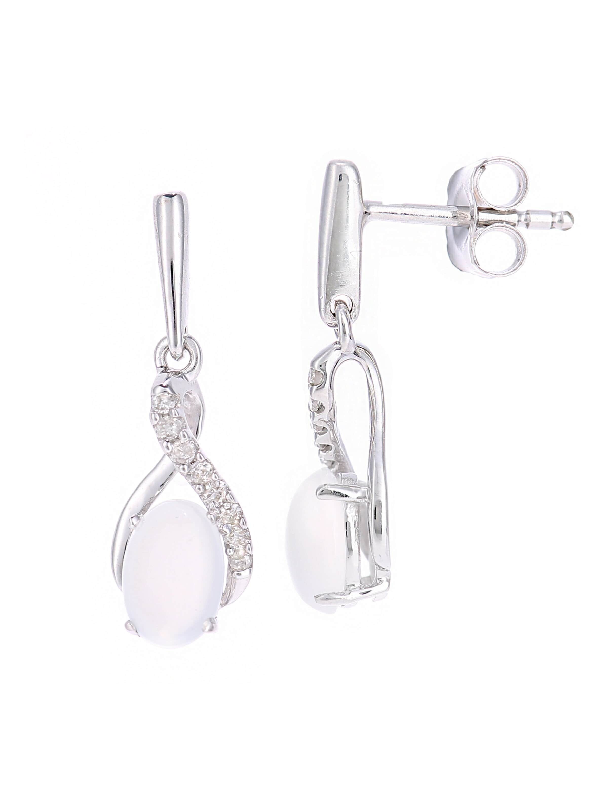 DIAMANT LETERNEL Earrings in Silver