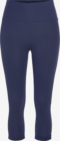 LASCANA Skinny Leggings in Blauw: voorkant