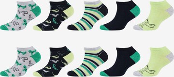 camano Socks in Grey: front