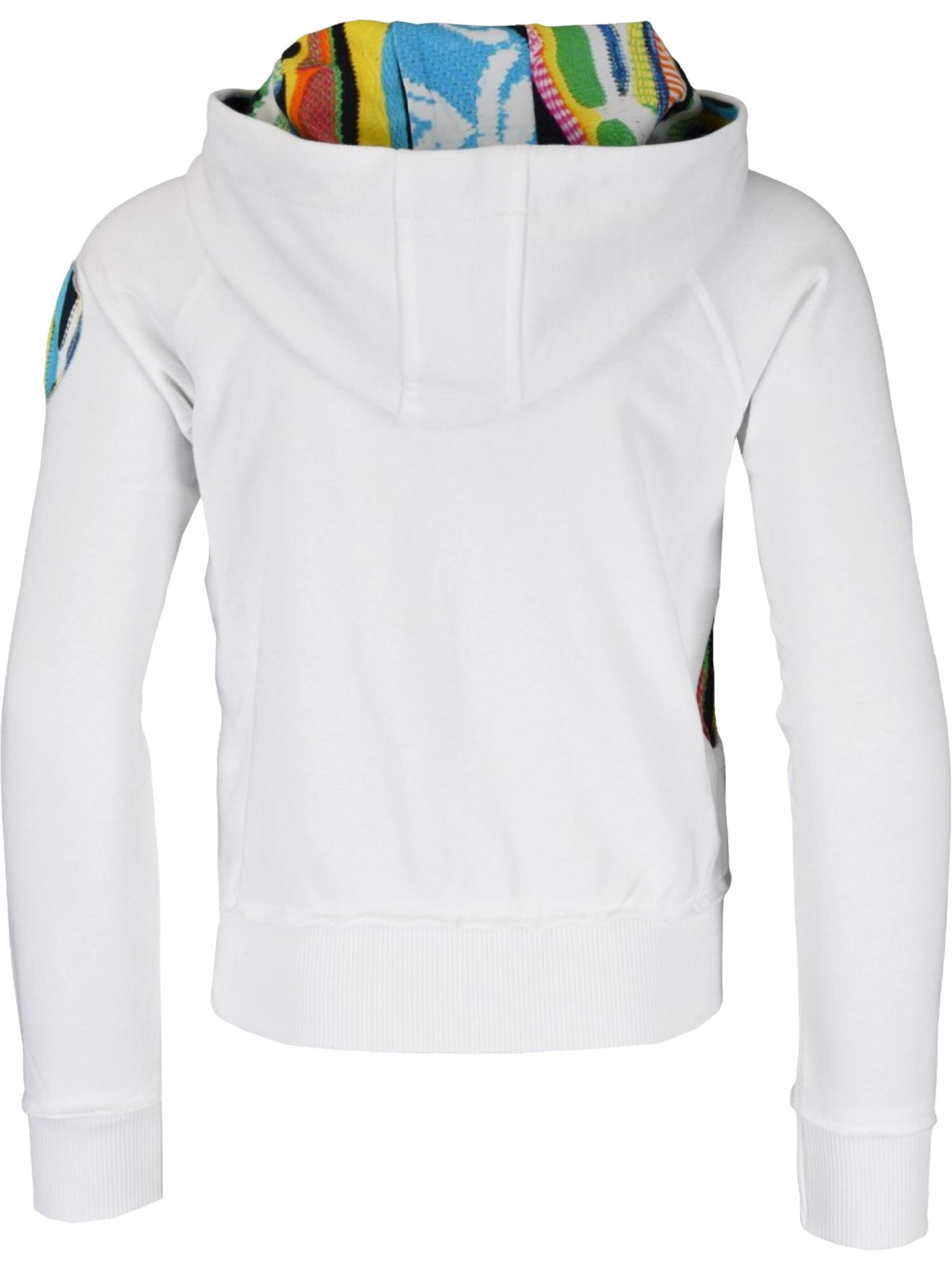 Carlo Colucci Sweat jacket 'Carletto' in White