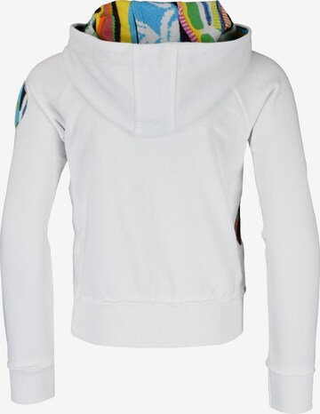 Carlo Colucci Zip-Up Hoodie 'Carletto' in White