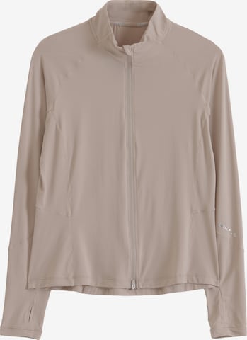 Aim'n Sportovní bunda – hnědá: přední strana