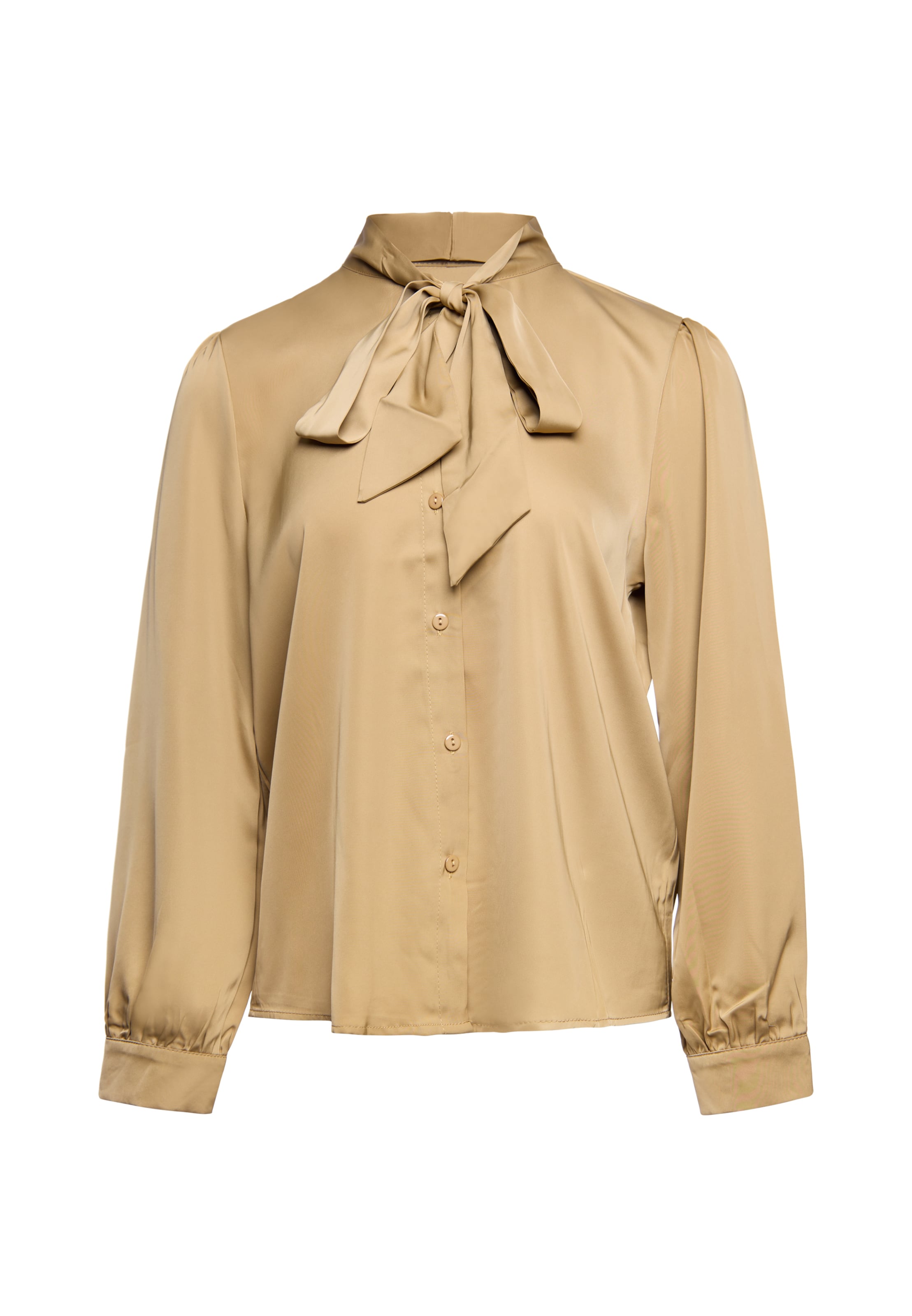 usha BLACK LABEL Blouse 'Elegant Woman' in Beige: voorkant