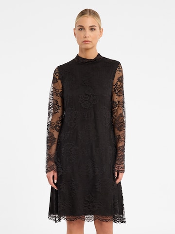 Ana Alcazar Abendkleid 'Ceni' in Schwarz: Vorderseite