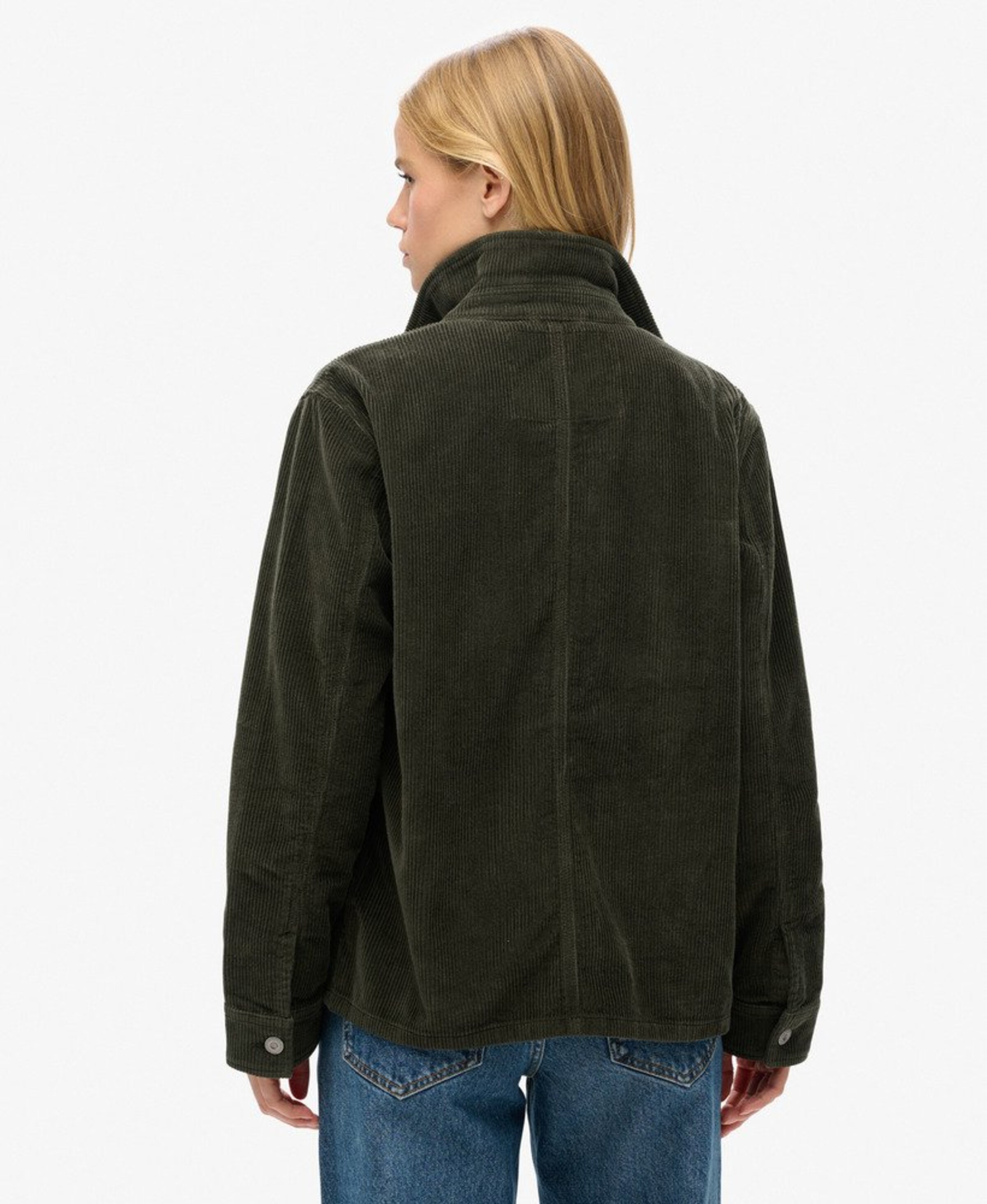 Veste mi-saison Superdry en vert