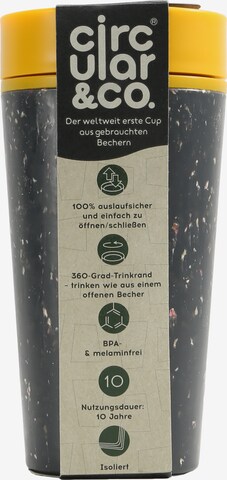 Circular&co Thermobecher To-Go 340 ml in Gelb: predná strana