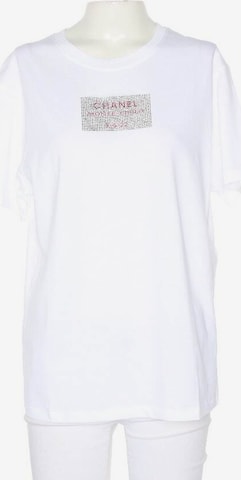 CHANEL Shirt M in Weiß: predná strana