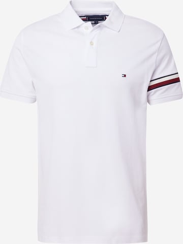 T-Shirt TOMMY HILFIGER en blanc : devant