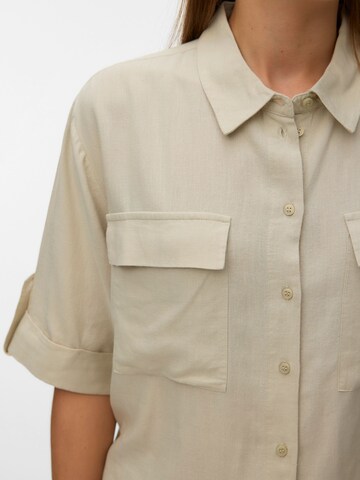 VERO MODA Bluse 'AWRyder' in Beige