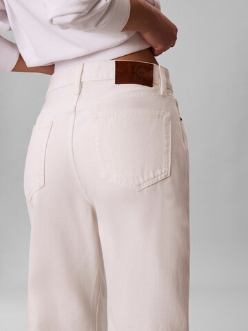 Calvin Klein Jeans Loosefit Jeans in Weiß