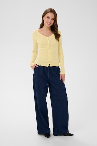 SAINT TROPEZ Sweater 'Gru' in Yellow