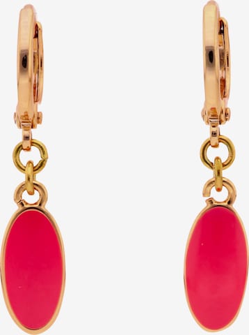 Boucles d'oreilles IZIA en rose : devant