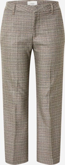 PULZ Jeans Pantalon 'BINDY' en bleu marine / noisette / vert clair, Vue avec produit
