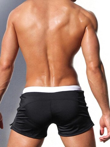 TAUWELL Swim Trunks in Black
