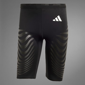 Skinny Pantaloni sportivi 'Adizero Control' di ADIDAS PERFORMANCE in nero