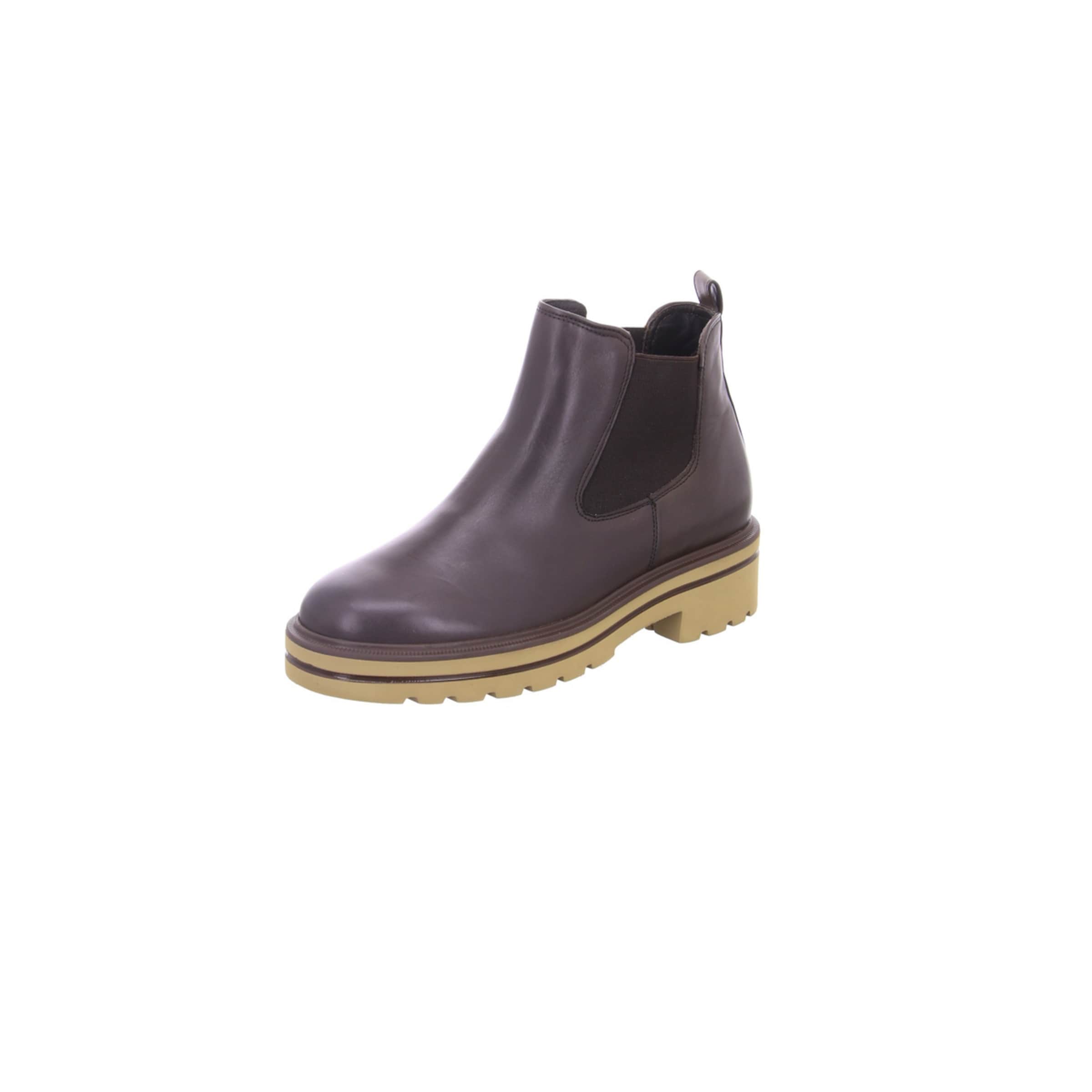 Paul Green Chelsea boots in Bruin: voorkant