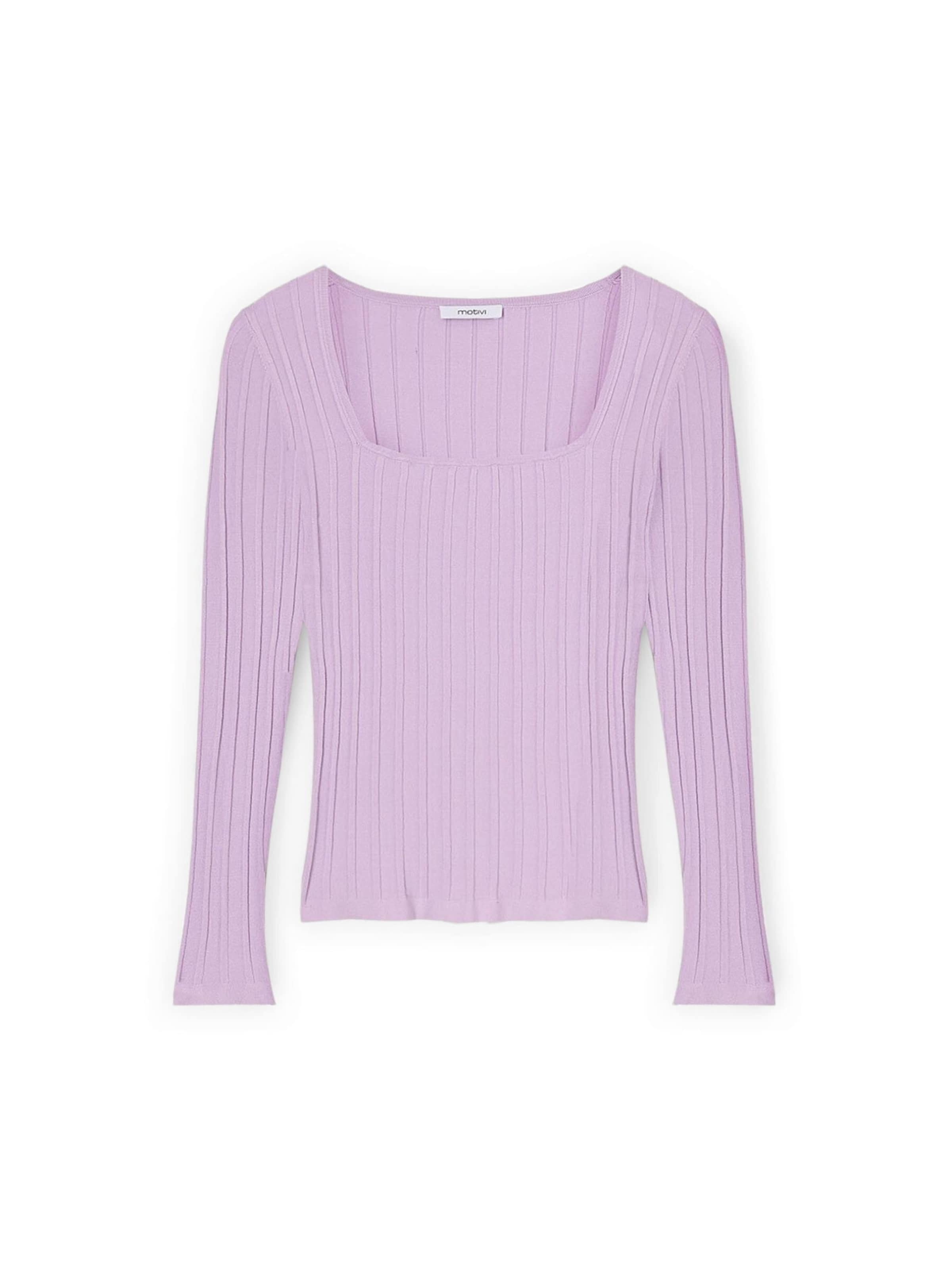 MOTIVI Trui in Lila: voorkant