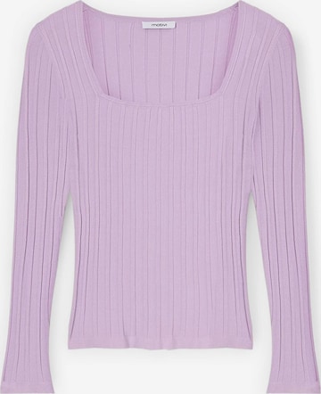 MOTIVI Trui in Lila: voorkant