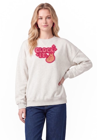 MYMO - Sudadera en blanco: frente
