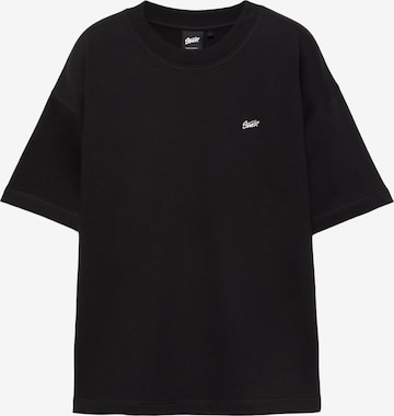 Pull&Bear Shirt 'STWD' in Zwart: voorkant