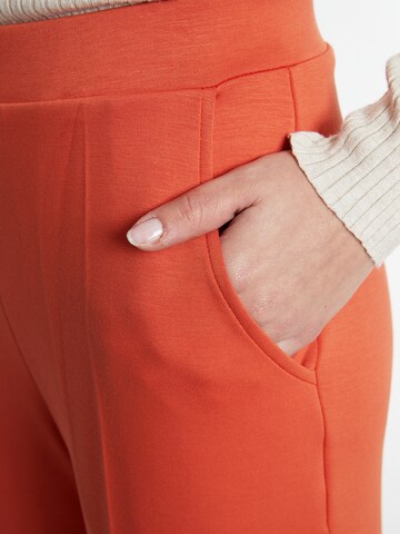 Ana Alcazar Regular Trousers 'Sefara' in Orange