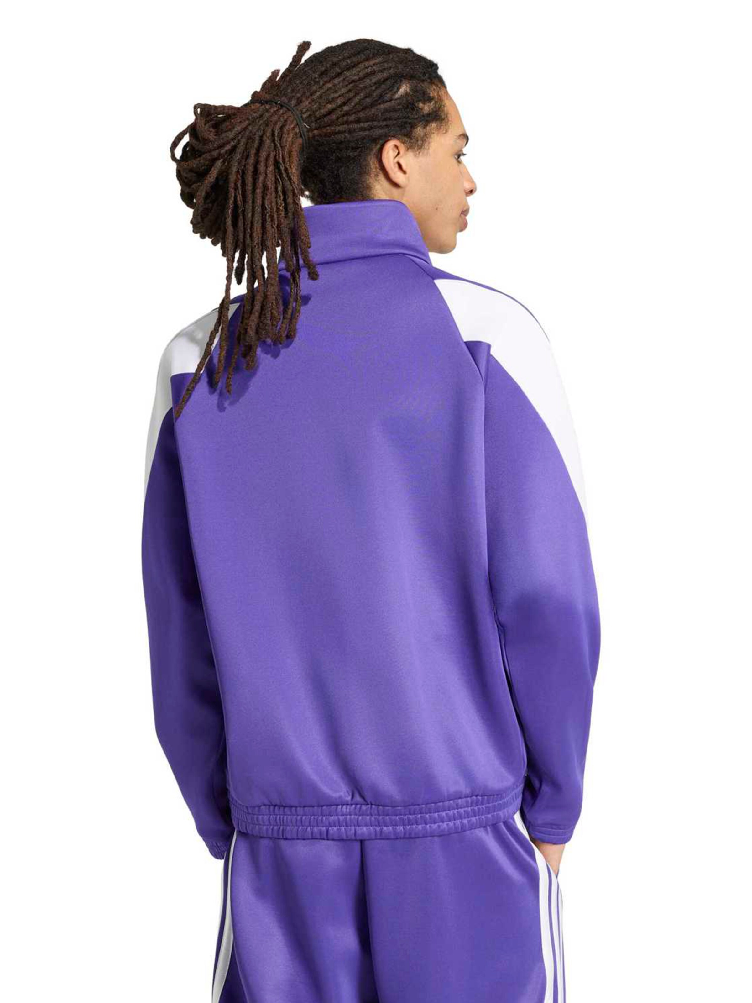 ADIDAS SPORTSWEAR - Casaco de treino em moletão 'STADIUM' em roxo