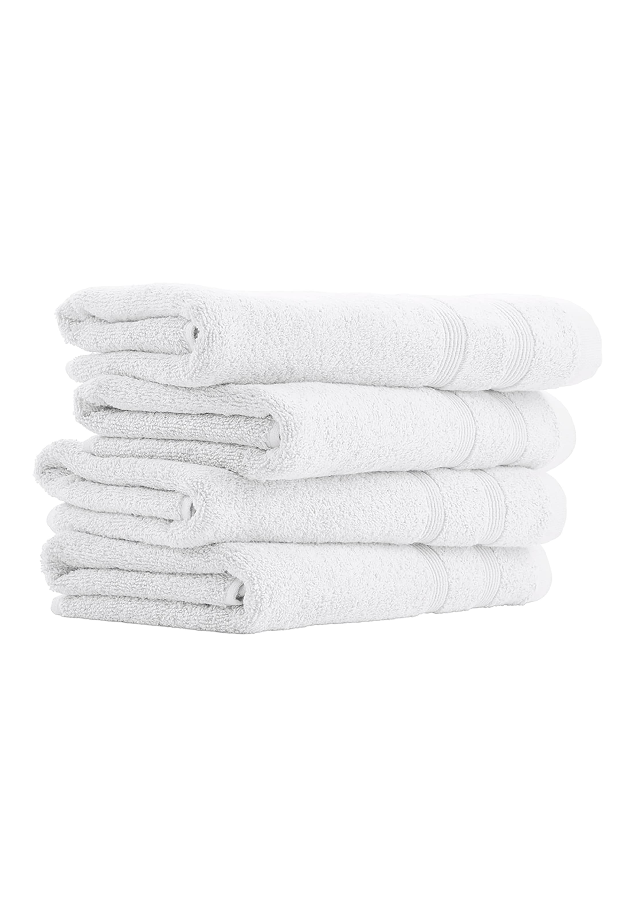 uncover by SCHIESSER Handtücher 'Brooklyn' in Weiß: Vorderseite