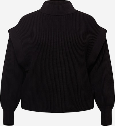 Selected Femme Curve Pullover in schwarz, Produktansicht