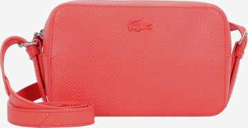 LACOSTE Crossbody Bag in Red: front