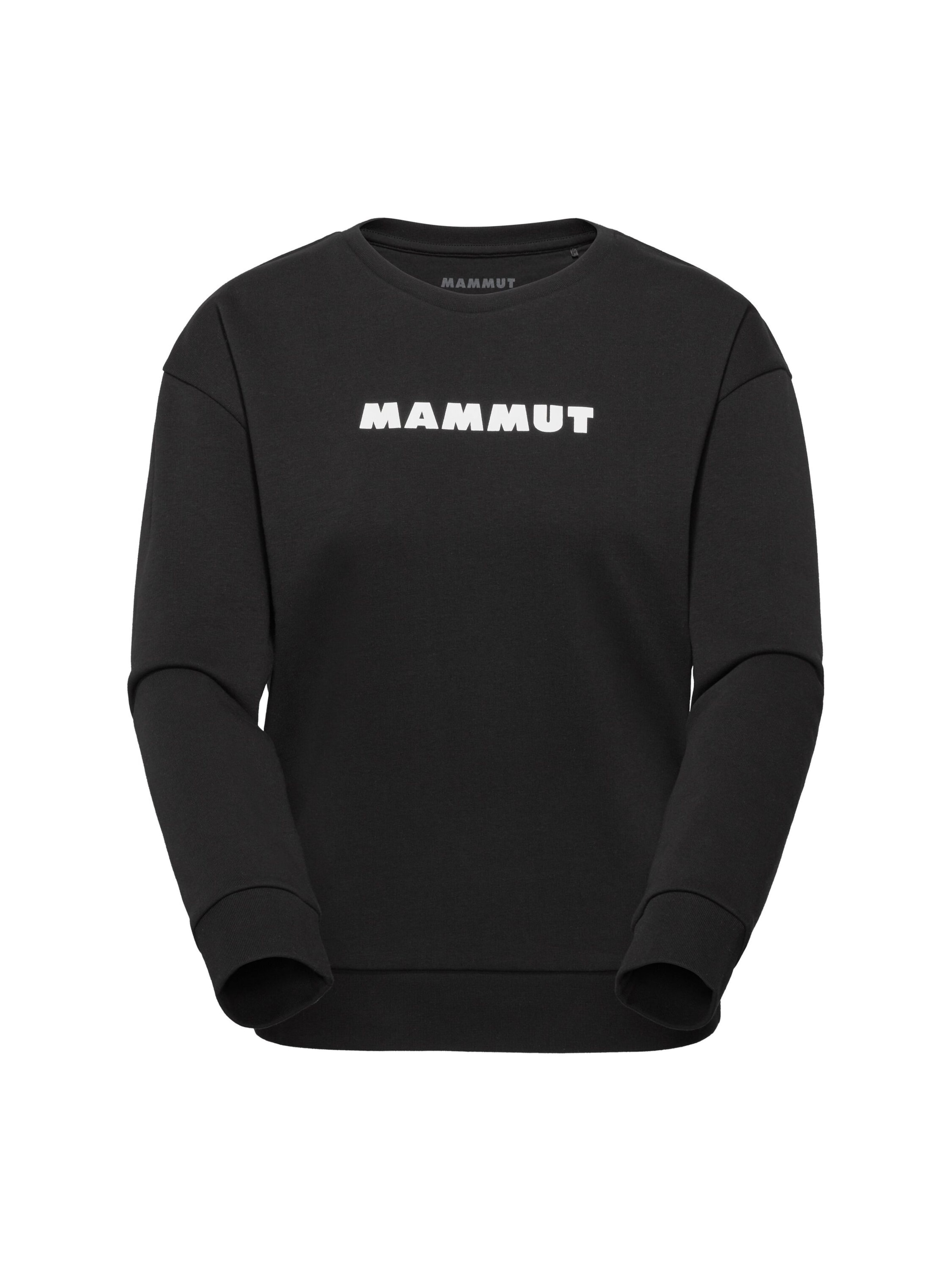 MAMMUT Athletic Sweater in Black: front