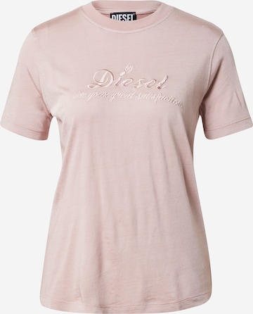 rozā DIESEL T-Krekls: no priekšpuses