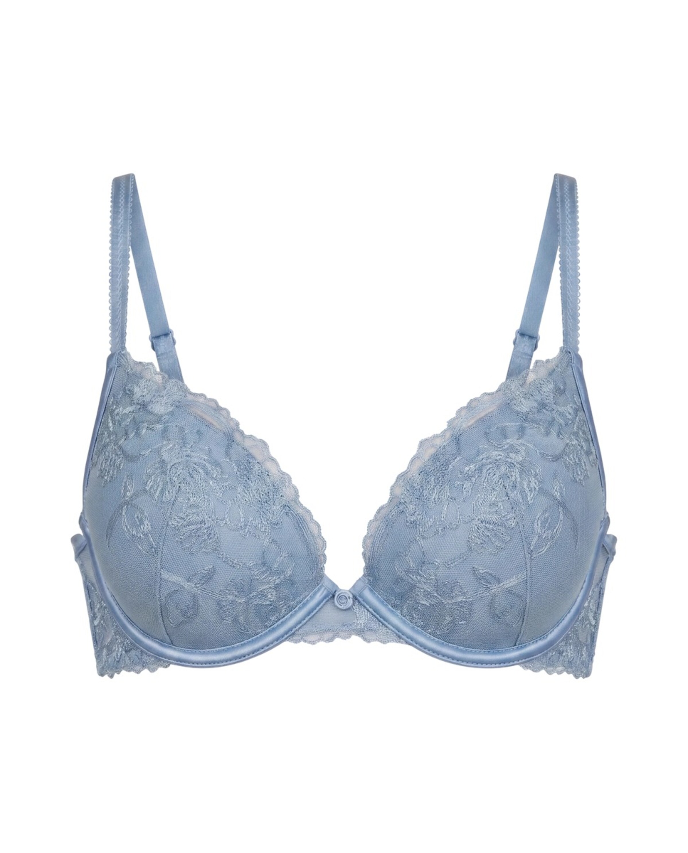 Hunkemöller Classic Bra 'Nola' in Blue: front