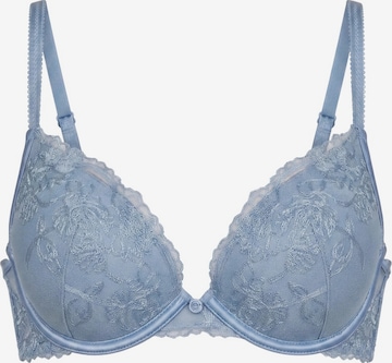 Hunkemöller Classic Bra 'Nola' in Blue: front