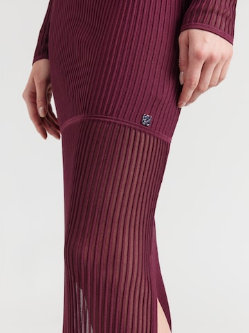 Robes en maille 'Sherstalyn' HUGO en violet