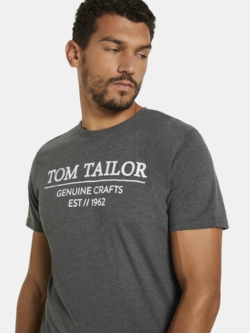 TOM TAILOR Regular fit Shirt in Grijs