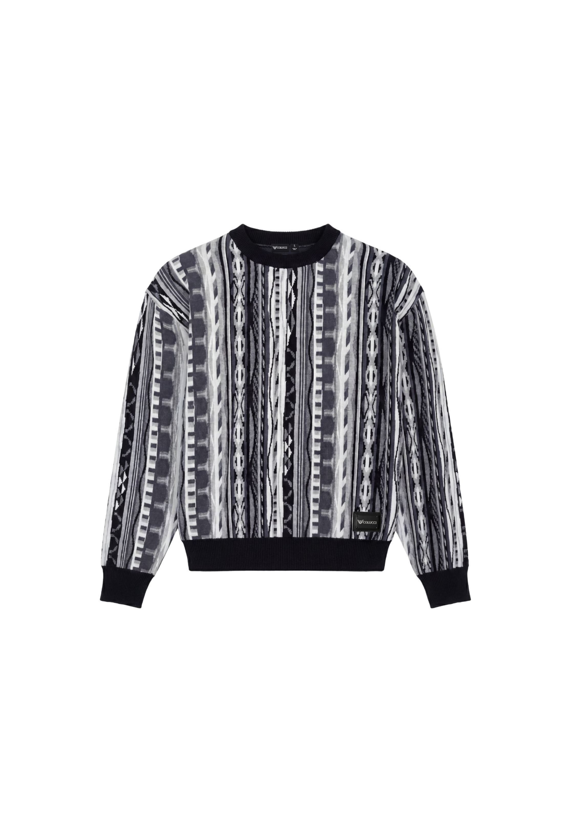 Colucci Sweter w kolorze czarny: przód