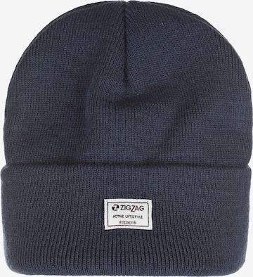 ZigZag Beanie 'Rizzo' in Blue: front