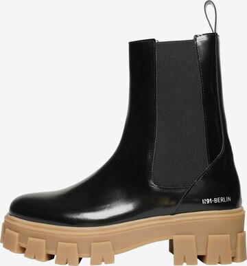 N91 Chelsea boots 'Style Choice MN' in Zwart