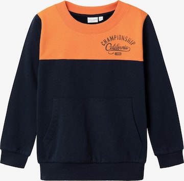 NAME IT Sweatshirt 'VARICKI' in Blau: predná strana