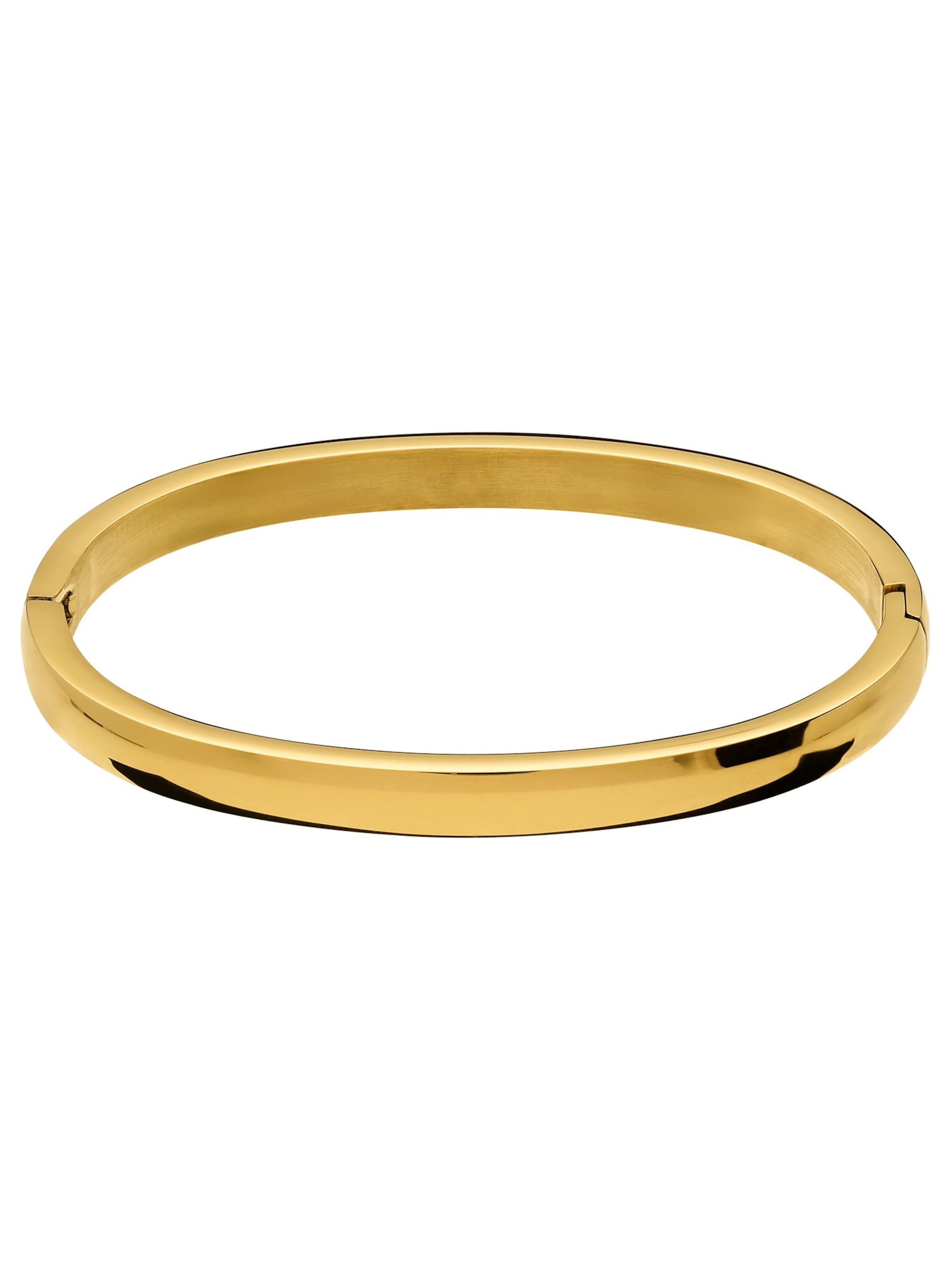 Lucardi Bracelet in Gold: front