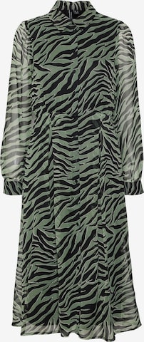 Robe-chemise 'KAYA' VERO MODA en vert : devant