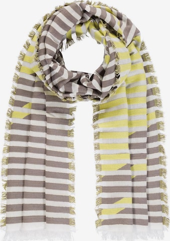 Passigatti Wrap 'Schal Herren' in Yellow: front